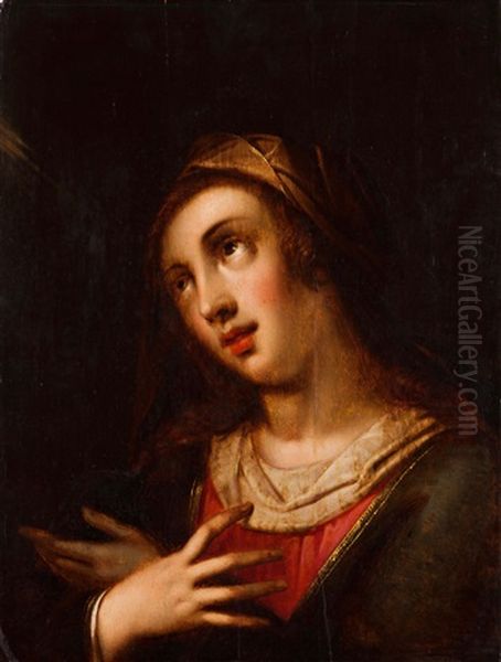 Our Lady Praying Oil Painting by Gortzius Geldorp