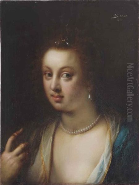 Portrait Of A Young Woman As Berenice Oil Painting by Gortzius Geldorp