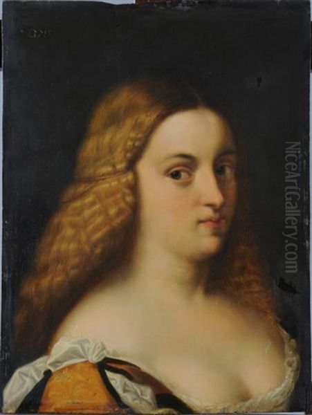 Violante, Dit La Bella Gatta Oil Painting by Gortzius Geldorp