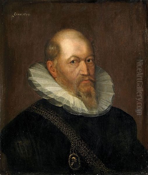 Bildnis Eines Mannes Oil Painting by Gortzius Geldorp