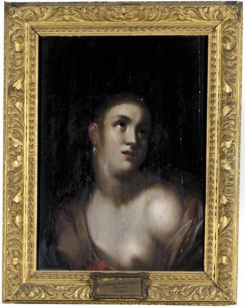 Lucretia Oil Painting by Gortzius Geldorp