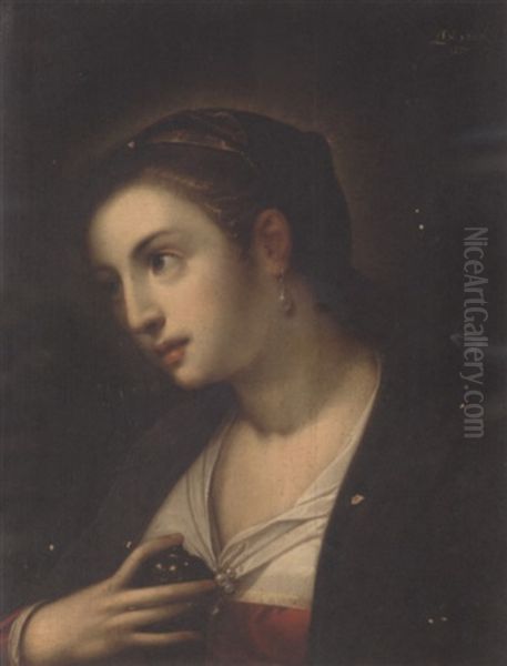 The Penitent Magdalen Oil Painting by Gortzius Geldorp