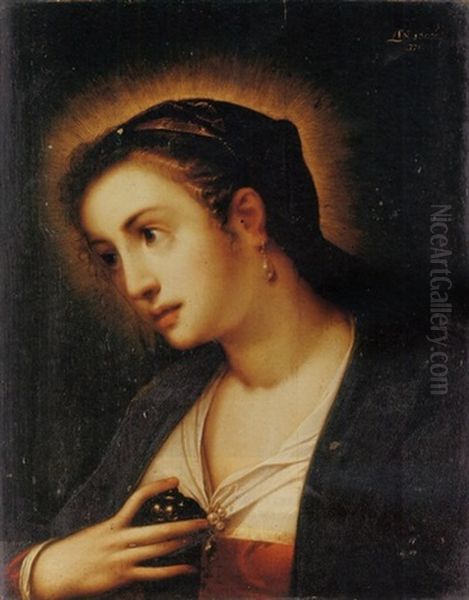 The Penitent Magdalen Oil Painting by Gortzius Geldorp