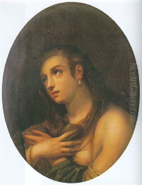 Magdalena Penitente Oil Painting by Gortzius Geldorp