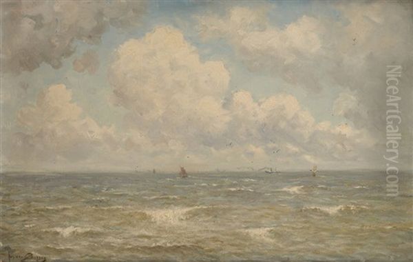 Vue De La Mer Du Nord by Jos van Genegen