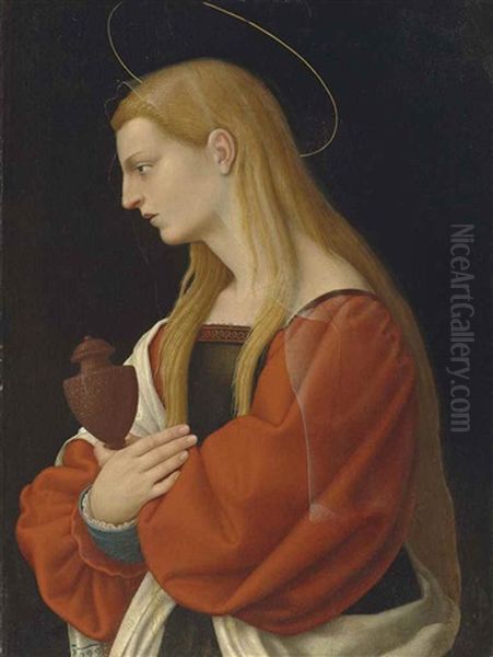 Saint Mary Magdalene Oil Painting by Girolamo Genga