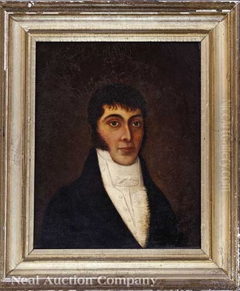 A Creole Gentleman Oil Painting by John Genin