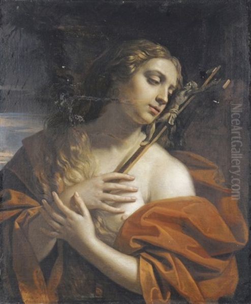 Maddalena Penitente Oil Painting by Benedetto Gennari the Younger