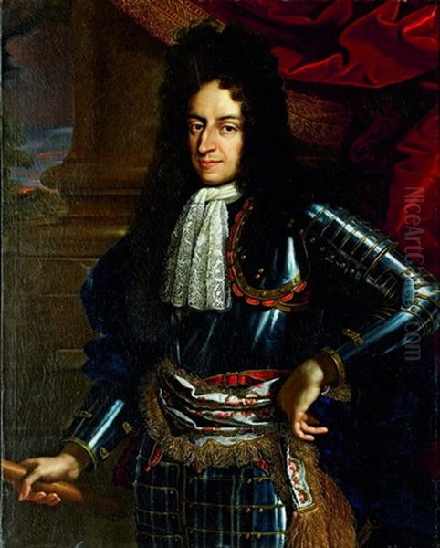 Portrat Des Kunftigen Konigs Wilhelm Iii. Von Grossbritannien Oil Painting by Benedetto Gennari the Younger