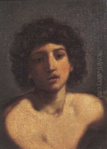 Giovane (san Giovanni Battista) Oil Painting by Benedetto Gennari the Younger