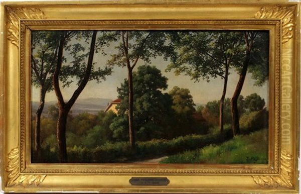 Landscape Oil Painting by Jean Philippe George-Julliard