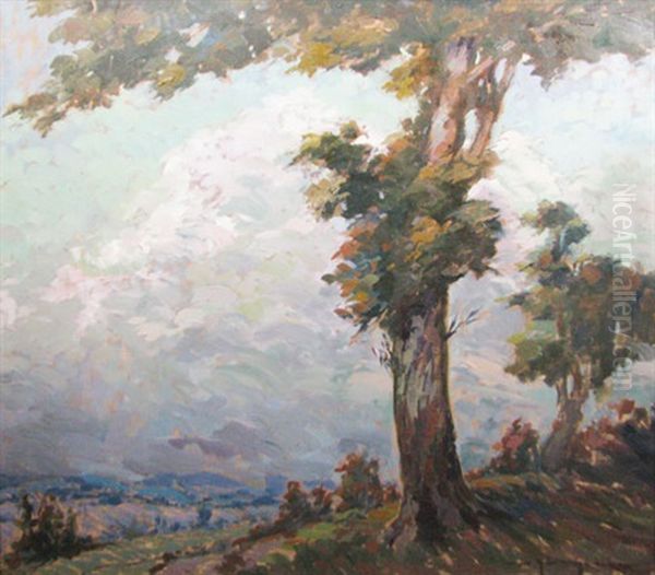 Landscape Oil Painting by Marin H. Georgescu