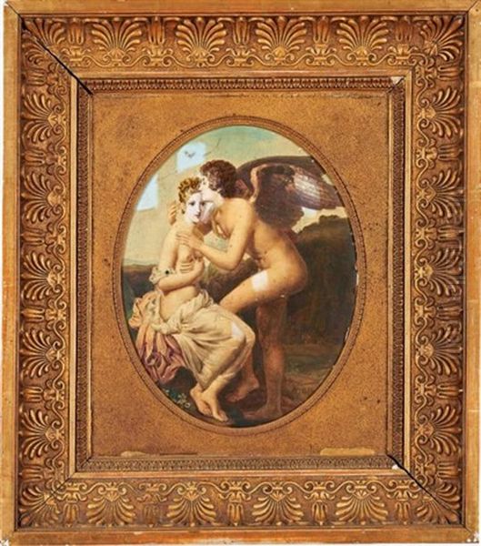 Psyche Et L'amour Oil Painting by Francois Pascal Simon Gerard