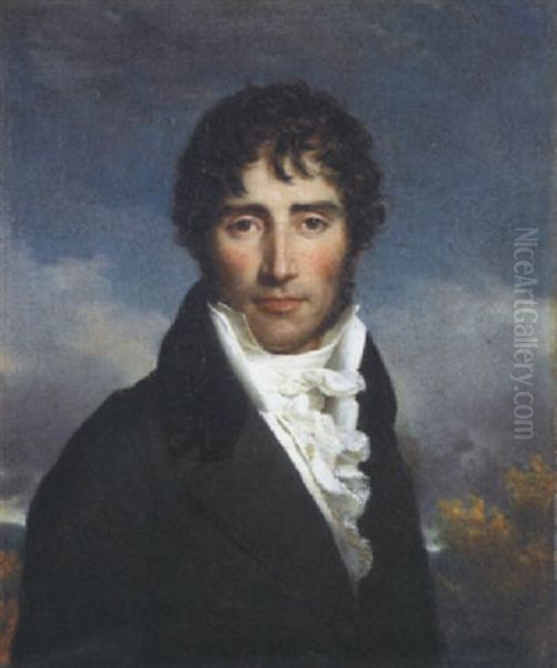 Portrait D'homme Oil Painting by Francois Pascal Simon Gerard