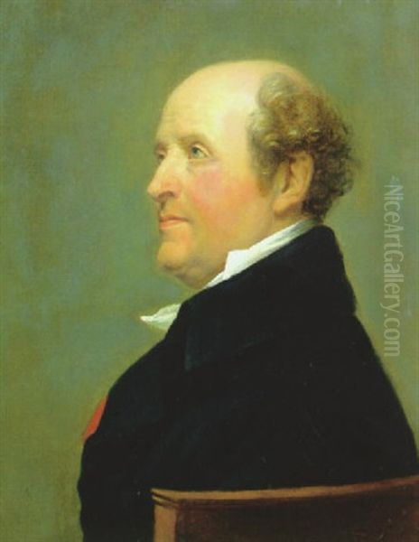 Portrait Du Docteur Antoine Dubois Oil Painting by Francois Pascal Simon Gerard