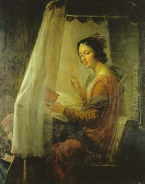 Novella D'andrea Oil Painting by Francois Pascal Simon Gerard