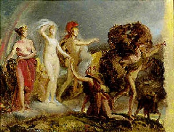 The Judgement Of Paris Oil Painting by Francois Pascal Simon Gerard