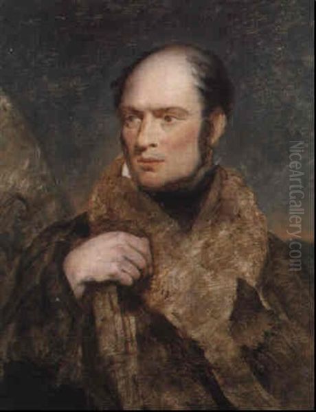 Portrait D'arthur O'connor Oil Painting by Francois Pascal Simon Gerard