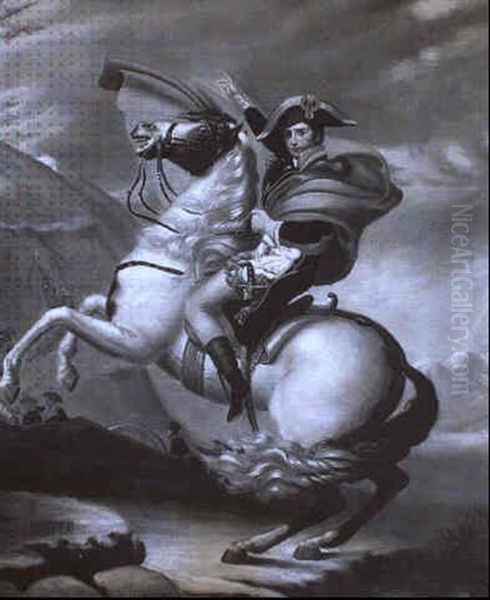 Napoleon Bonaparte Oil Painting by Francois Pascal Simon Gerard