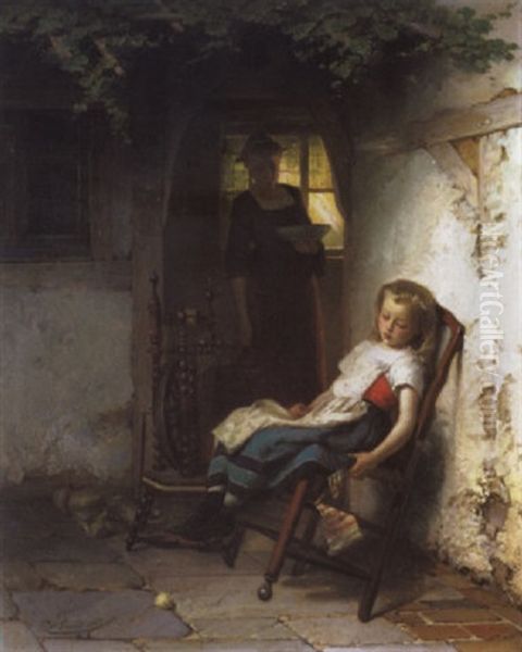 De Kleine Breister Oil Painting by Theodore Gerard