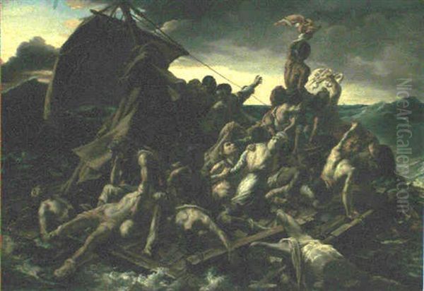 The Raft Of Medusa Oil Painting by Theodore Gericault