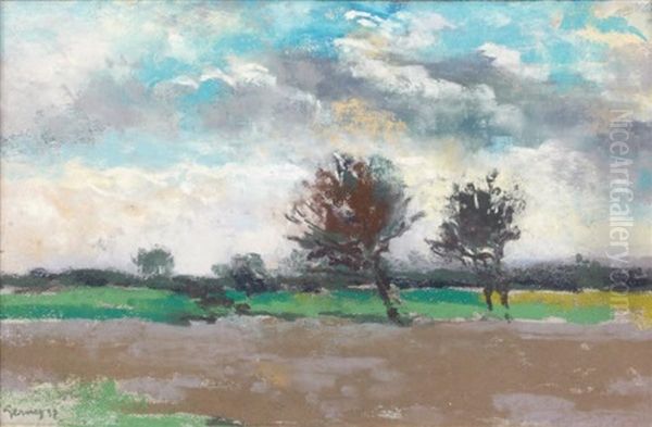 Ciel D'orage Oil Painting by Paul Elie Gernez