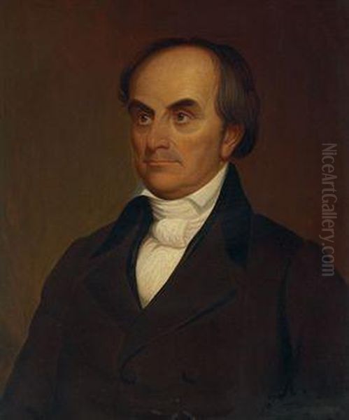 Portrait Of Daniel Webster Oil Painting by Thomas B Lawson