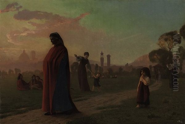 Dante, He Hath Seen Hell Oil Painting by Jean-Leon Gerome