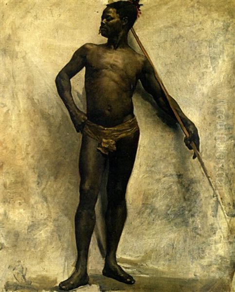 Le Soldat Ethiopien by Jean-Leon Gerome