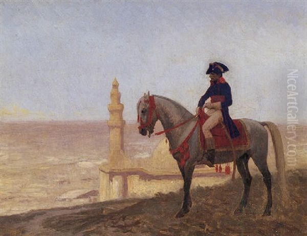 Napoleon At Cairo, Study Oil Painting by Jean-Leon Gerome