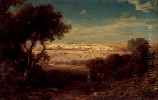 Scene In Palestine Oil Painting by Jean-Leon Gerome