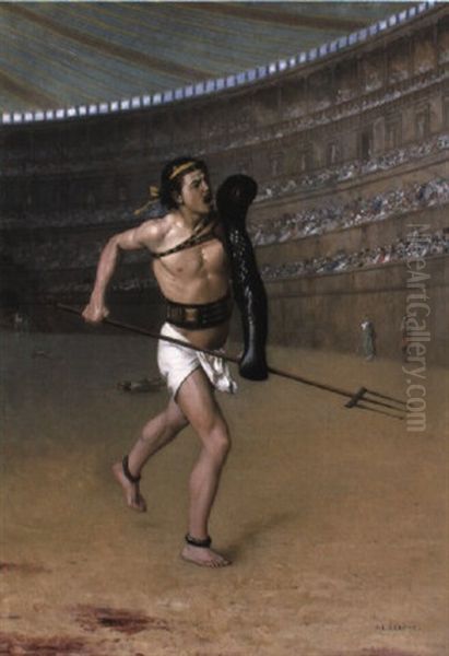 Retarius Oil Painting by Jean-Leon Gerome