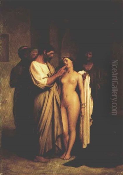 Achat D'une Esclave Oil Painting by Jean-Leon Gerome