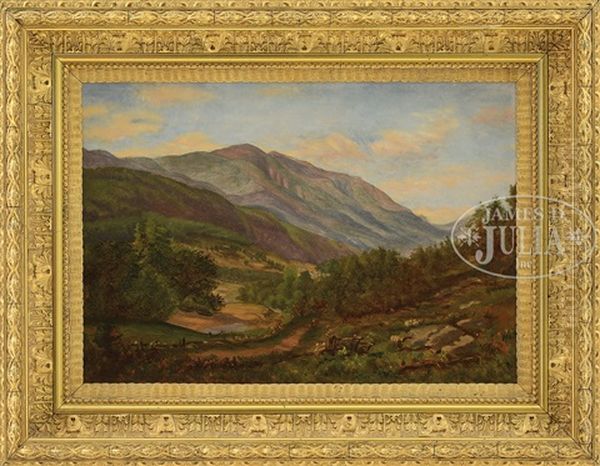 Mount Washington From Jackson On The Glen Road Oil Painting by Samuel Lancaster Gerry