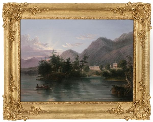 Caldwell, Lake George Oil Painting by Samuel Lancaster Gerry