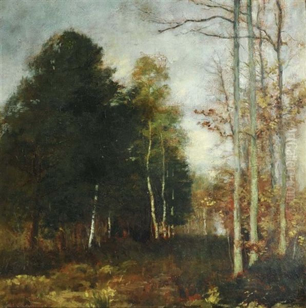 La Clairiere En Automne Oil Painting by Henri Gervex