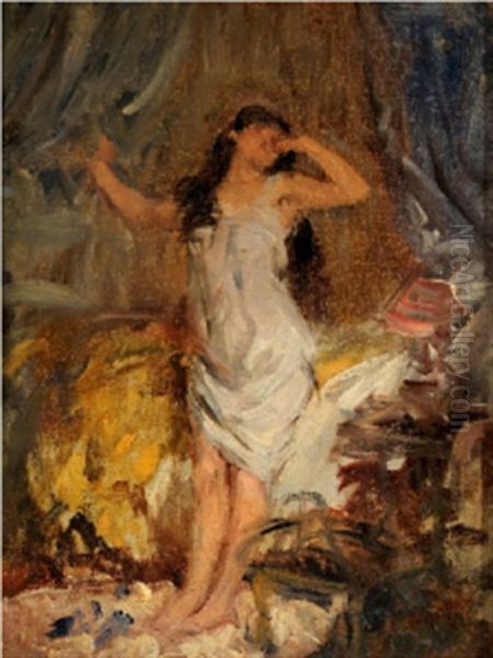 Le Reveil Oil Painting by Henri Gervex