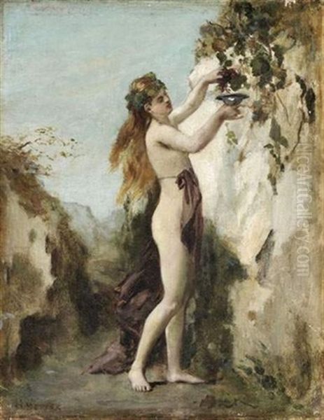 L'automne Oil Painting by Henri Gervex