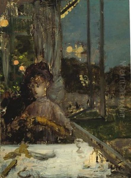 Femme Se Degentant Oil Painting by Henri Gervex