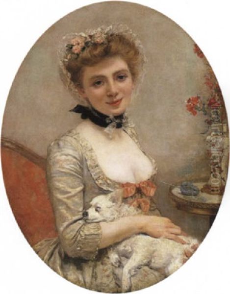 Le Sommeil De Blanchette Oil Painting by Henri Gervex