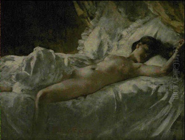 Rolla, Etude Oil Painting by Henri Gervex