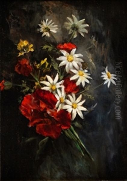 Ramillete Floral Oil Painting by Sebastian Gessa Y Arias