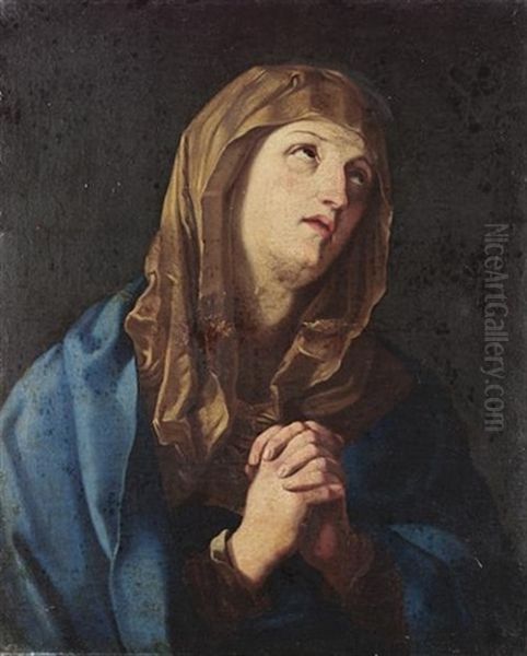 The Madonna Oil Painting by Francesco Giovanni Gessi