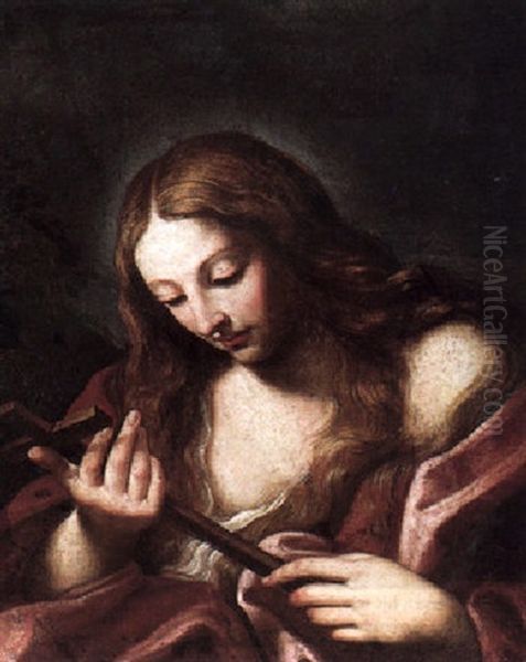 The Penitent Magdalene Oil Painting by Francesco Giovanni Gessi