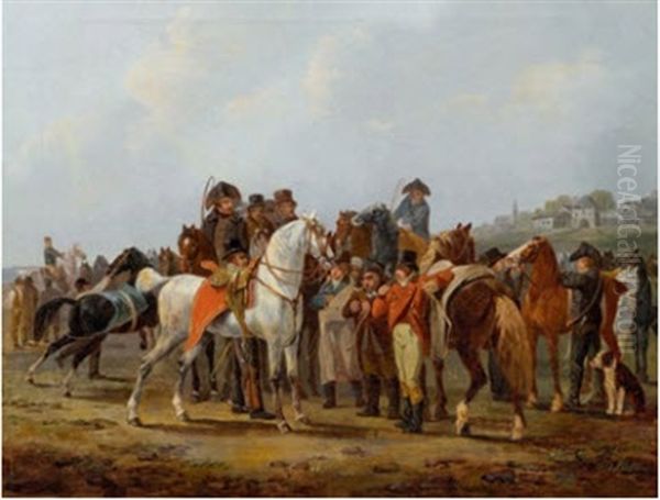 Der Araber Schimme Oil Painting by Johann Conrad Gessner