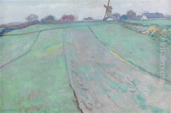 Triestige Dag Oil Painting by Leo Gestel