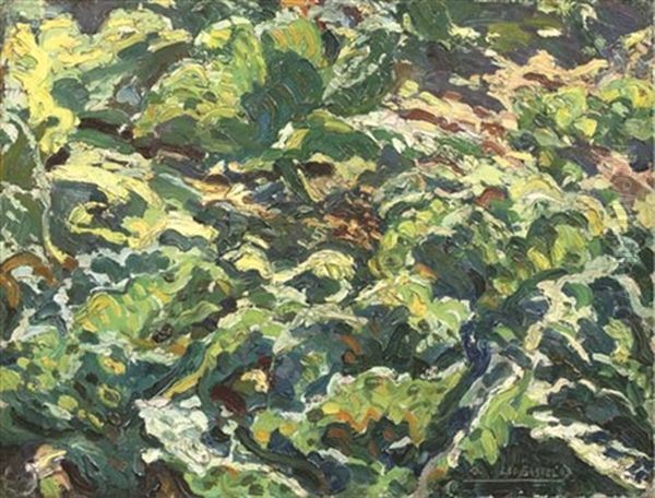 Koolveld Oil Painting by Leo Gestel