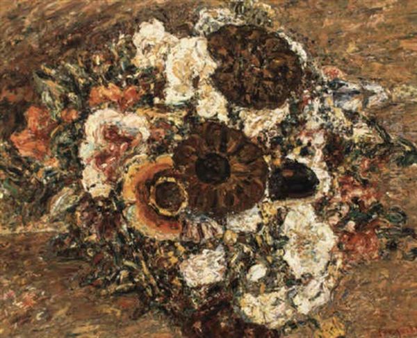 Bloemen Oil Painting by Leo Gestel