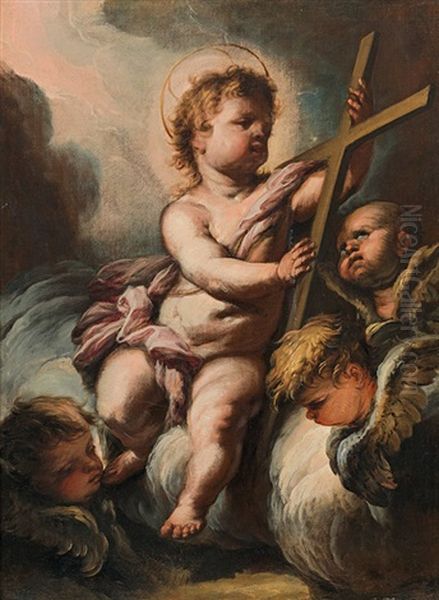 The Infant Christ Oil Painting by Alessandro Gherardini