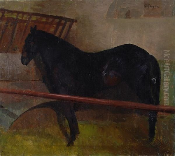 Cavallo Oil Painting by Oscar Ghiglia